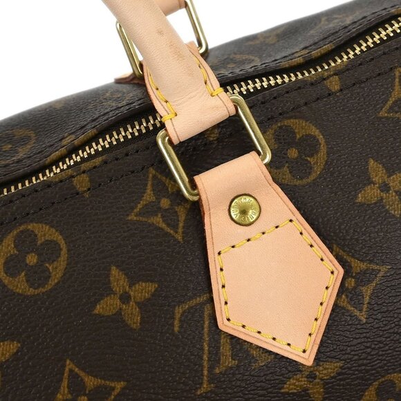 Louis Vuitton Monogram Speedy 30 Handbag M41526 AA0075 196208 - Picture 5 of 10